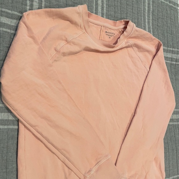 Athleta sweatshirt soft pink XS - Picture 1 of 2